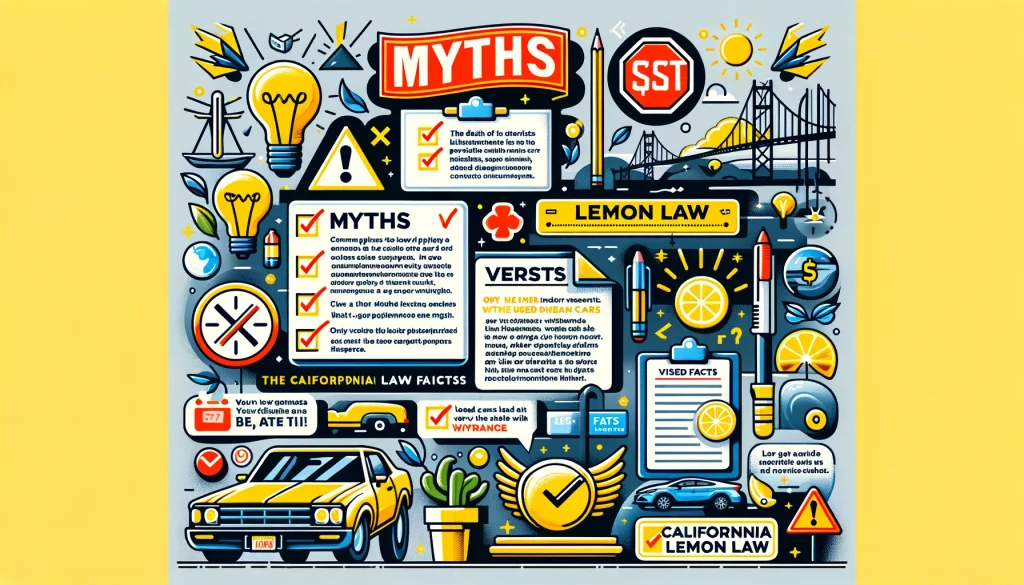 Debunking Common Misconceptions About California Lemon Law Facts