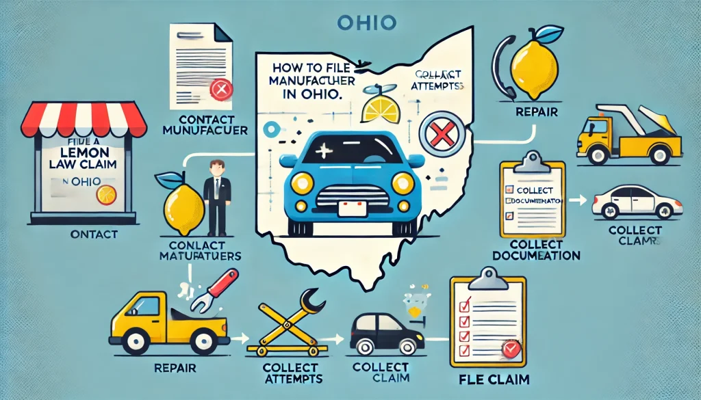 filing a lemon law claim in ohio