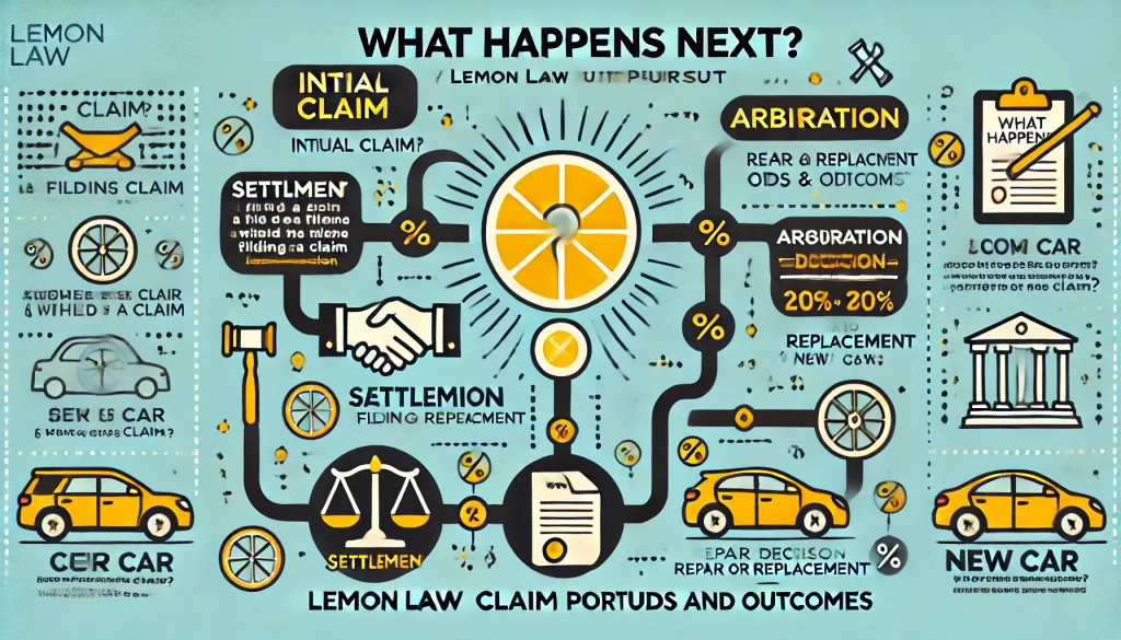 what happens after filing a lemon law claim