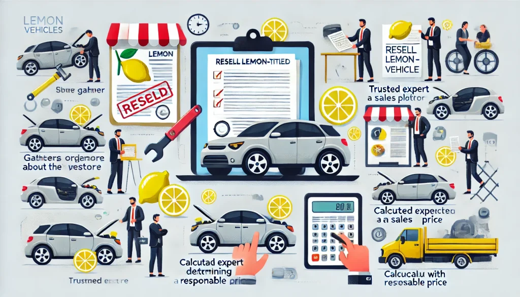 how to resell lemon-titled vehicles